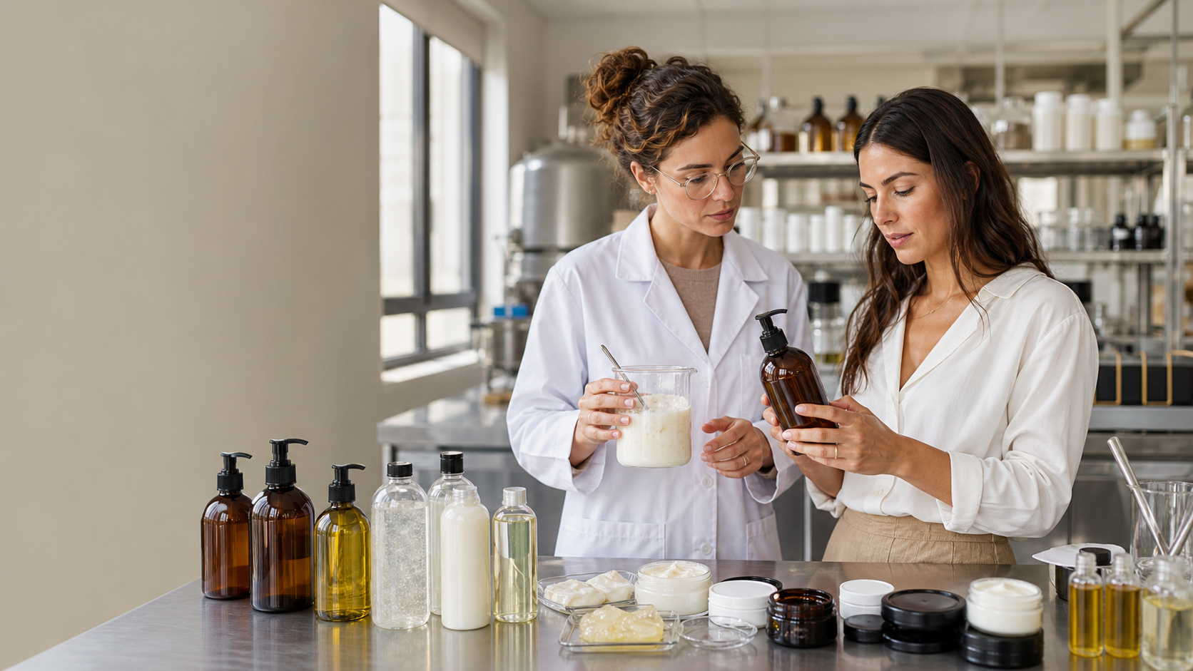 Custom body care formulation and manufacturing review